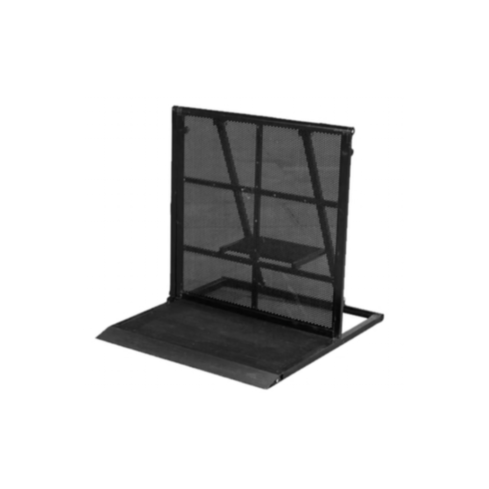 Stage Pit Barrier Element Straight 1M Black
