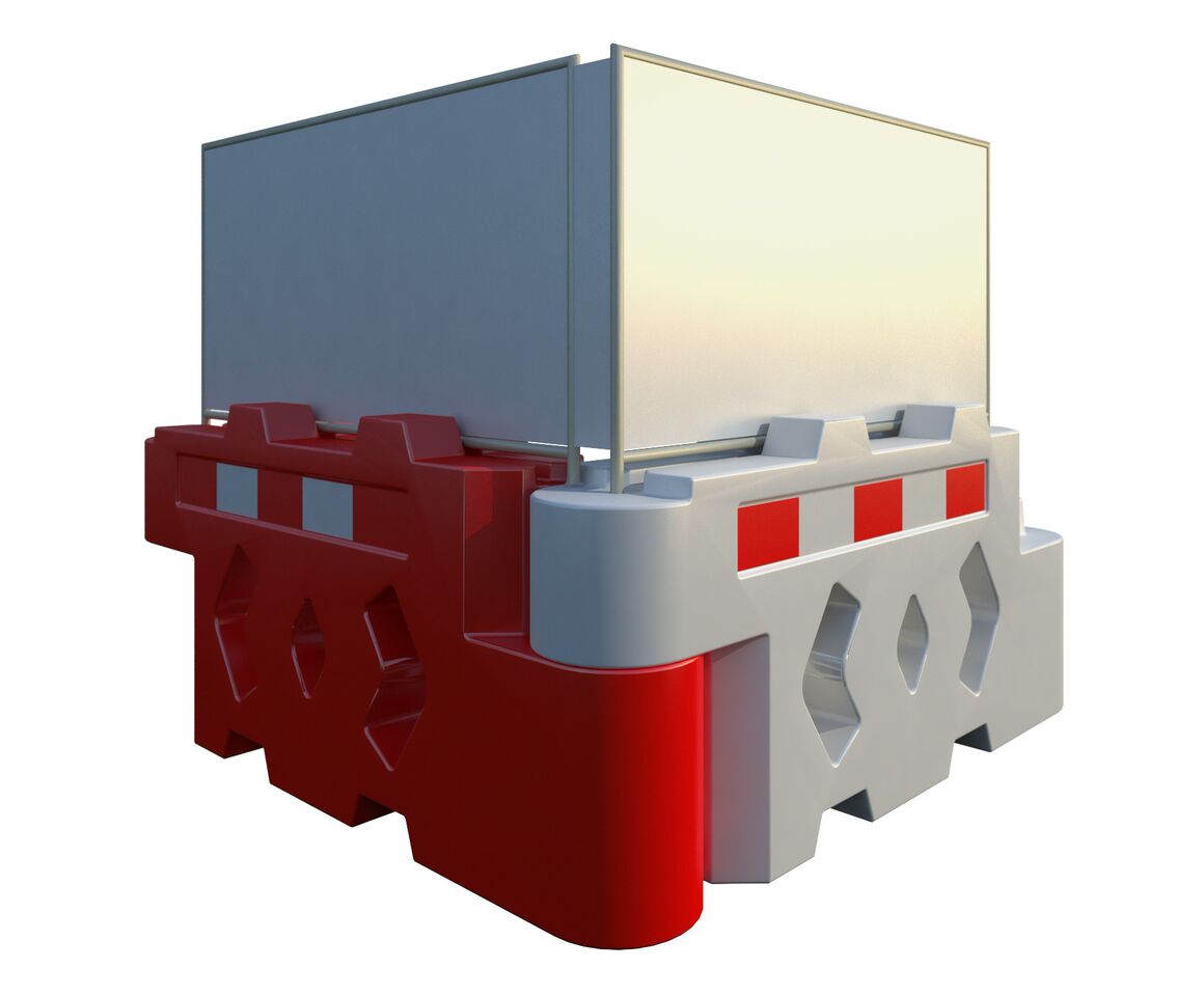 Bison Barrier with Solid Panel (Minim Order 10)