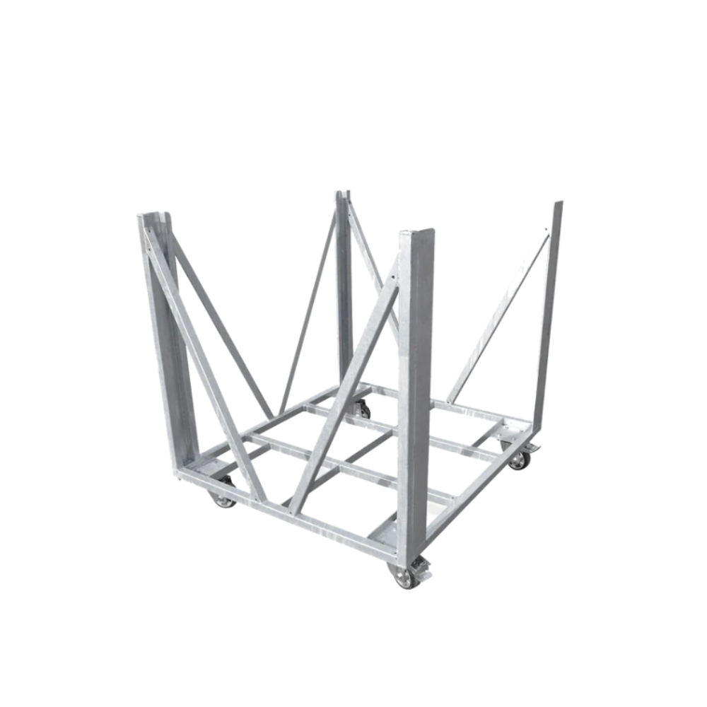 Stage Pit Barrier Trolley for Straight 1M elements