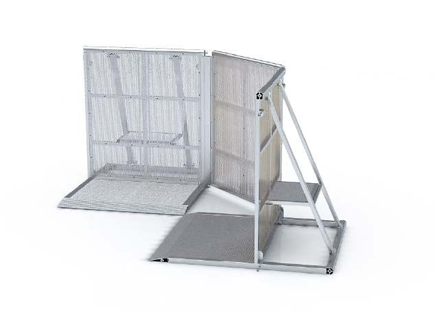 Stage ProPit Adjustable Corner Barrier Plate