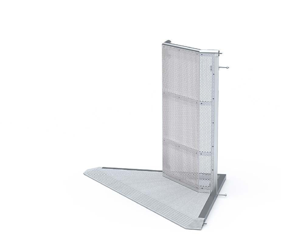 Stage ProPit Barrier Outside Corner 90°